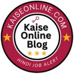 kaiseonlinejobs Profile Picture