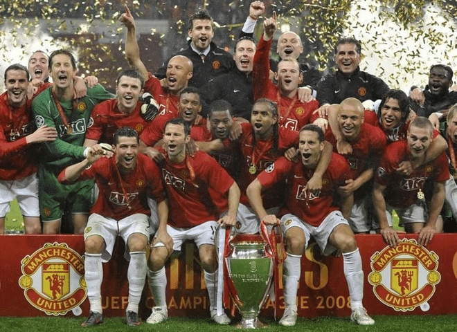 Đội hình MU 2008 - Đội hình huyền thoại của Sir Alex Ferguson - Hangbongda