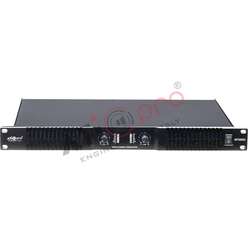High Power ATIPRO SP2650 DJ Amplifier for Professional Use