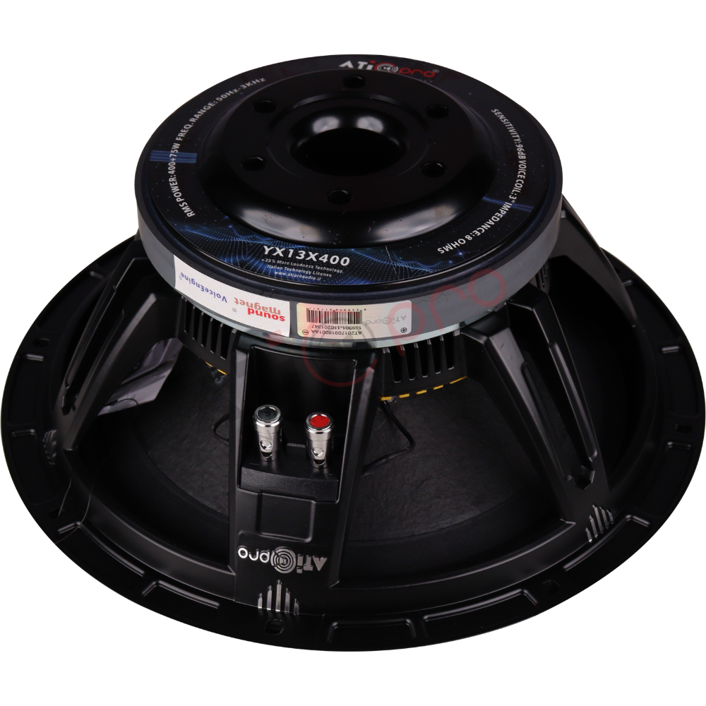 Ferrite DJ Speaker 13 Inch 400 Plus 75 Watt Model YX13X400