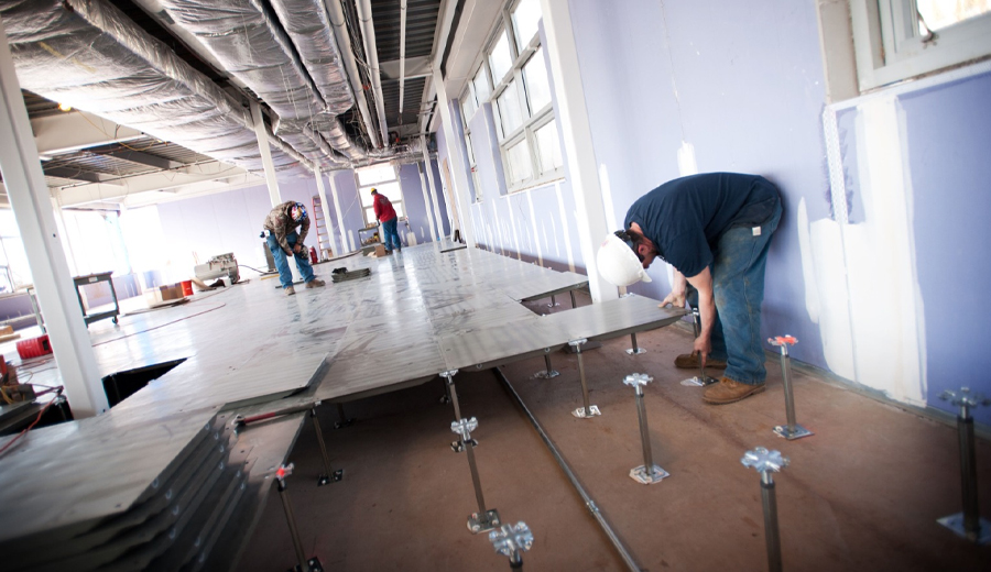 Raised Flooring Manufacturers UAE | Commercial & Office Flooring Solutions