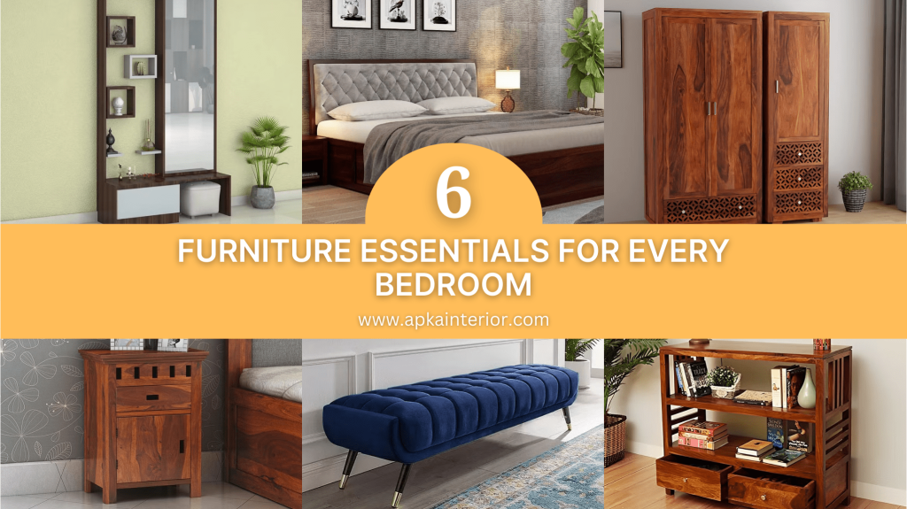 6 furniture Essentials For Every Bedroom | Discount Upto 60% Off