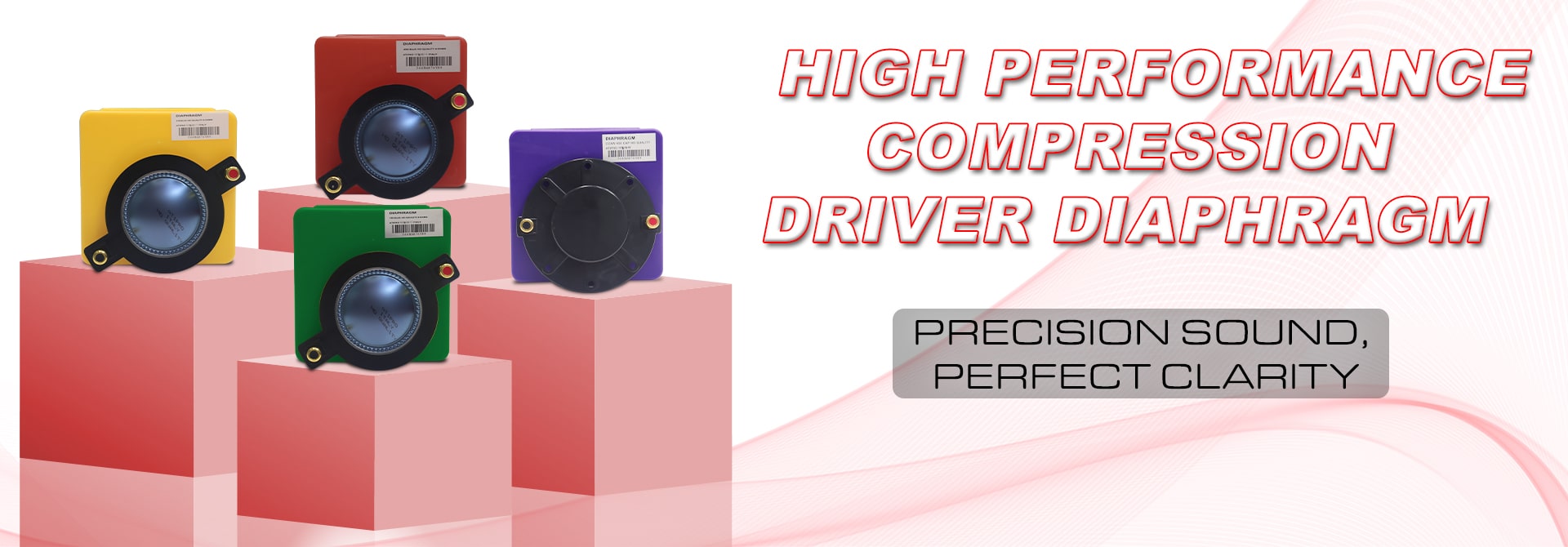 HF Diaphragm High Frequency Driver Component