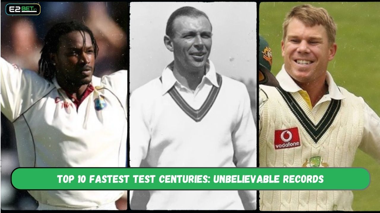 Top 10 Fastest Test Centuries: Unbelievable Records in Cricket History