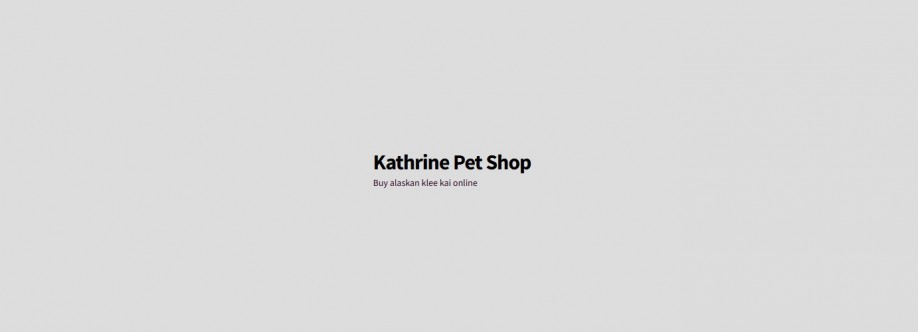 Kathrine Pet Shop Cover Image