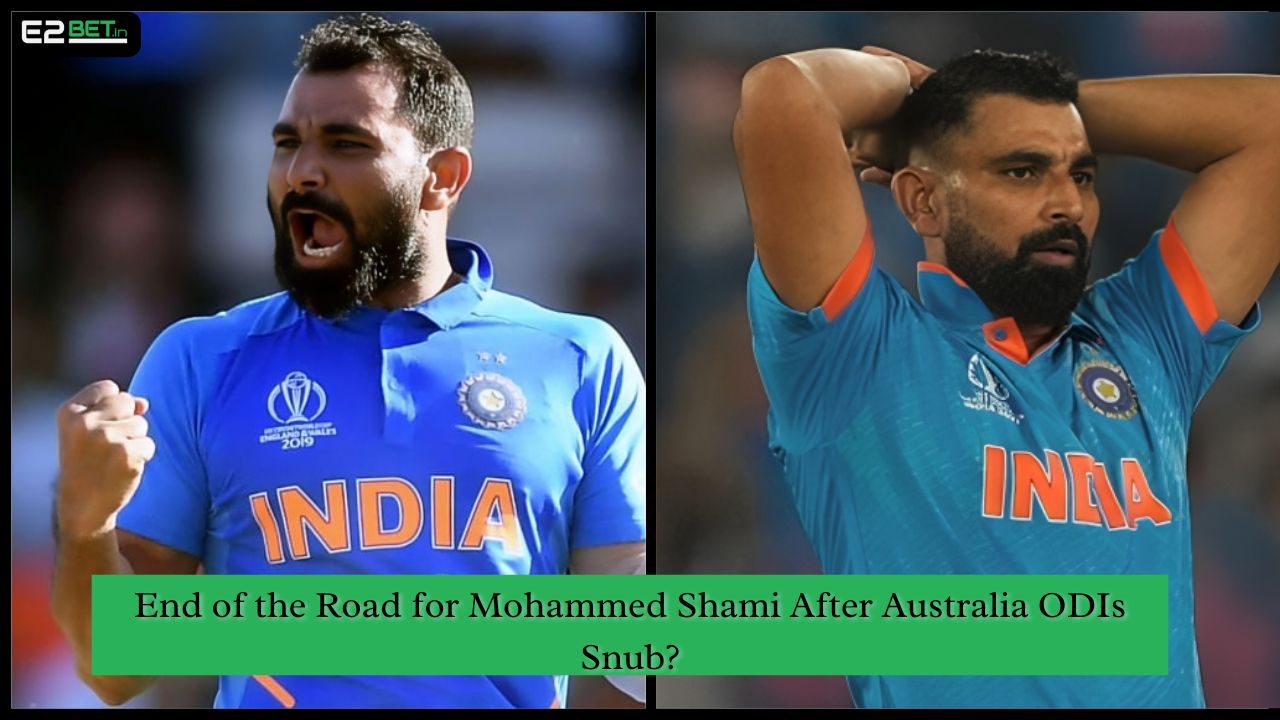 End of the Road for Mohammed Shami After Australia ODIs Snub? A Major Report Reveals the Truth