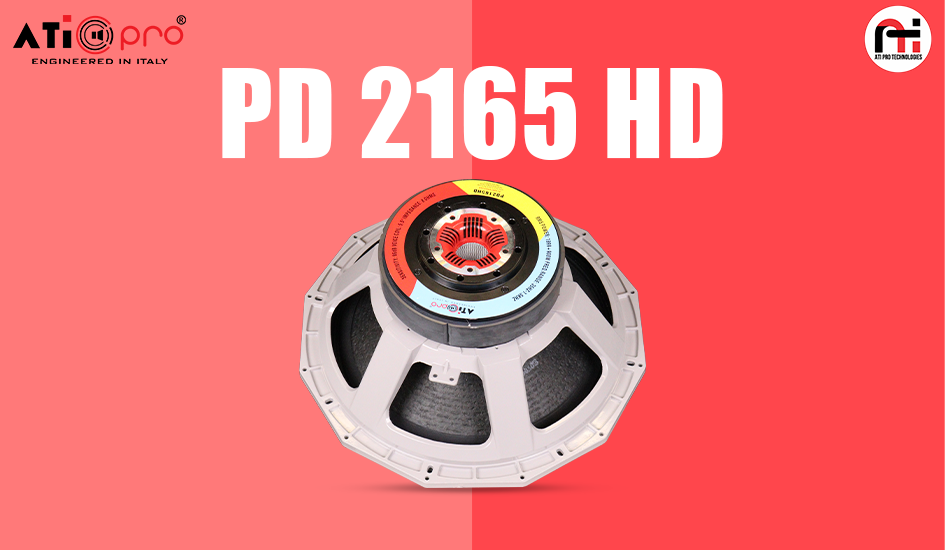 ATI Pro Technologies Launches PD2165HD 21 Inch 3000 Watt Ferrite DJ Speaker for Powerful Sound Performance