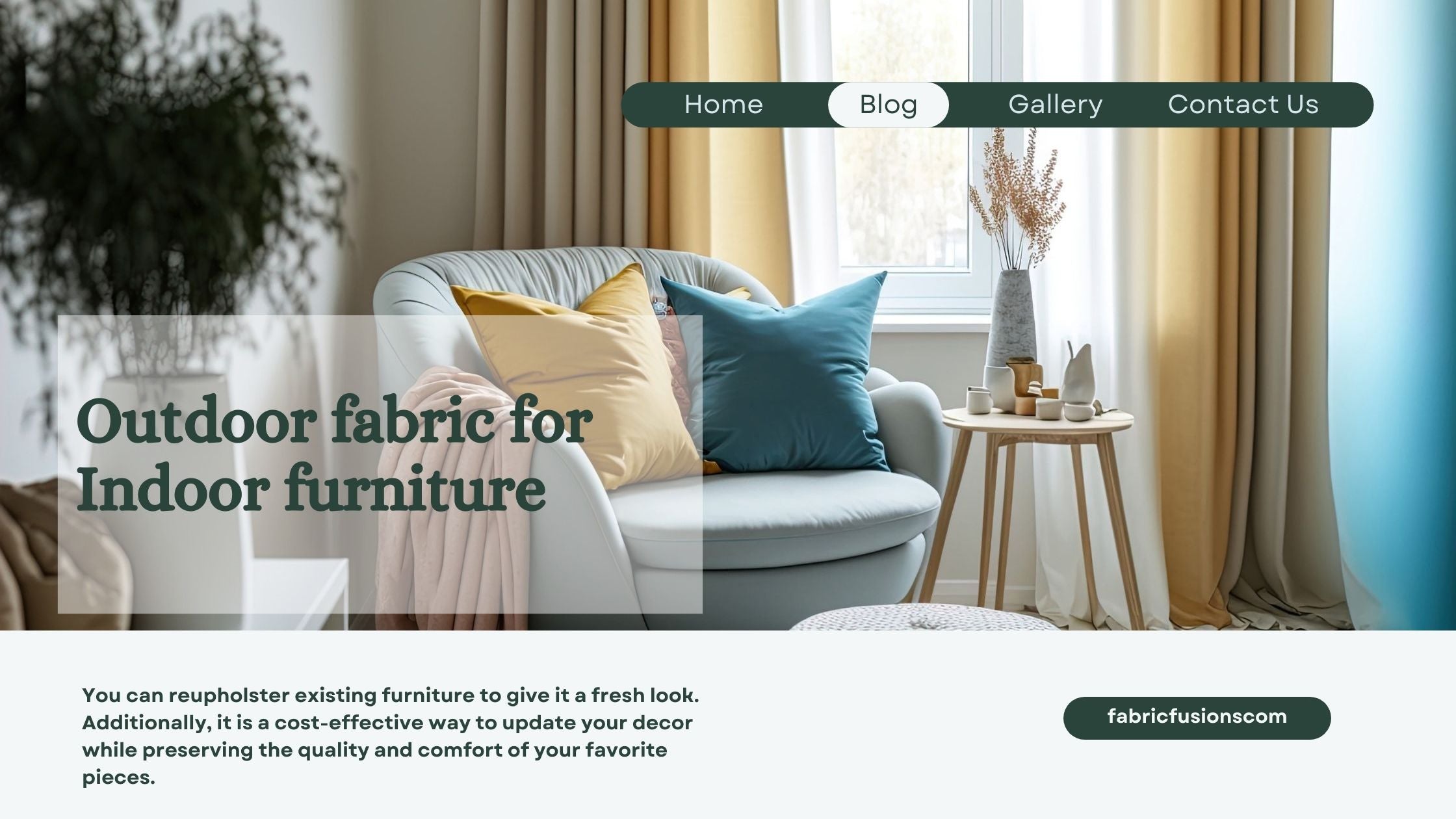 How To Find The Best Fabric For Your Furniture?  – FabricFusions