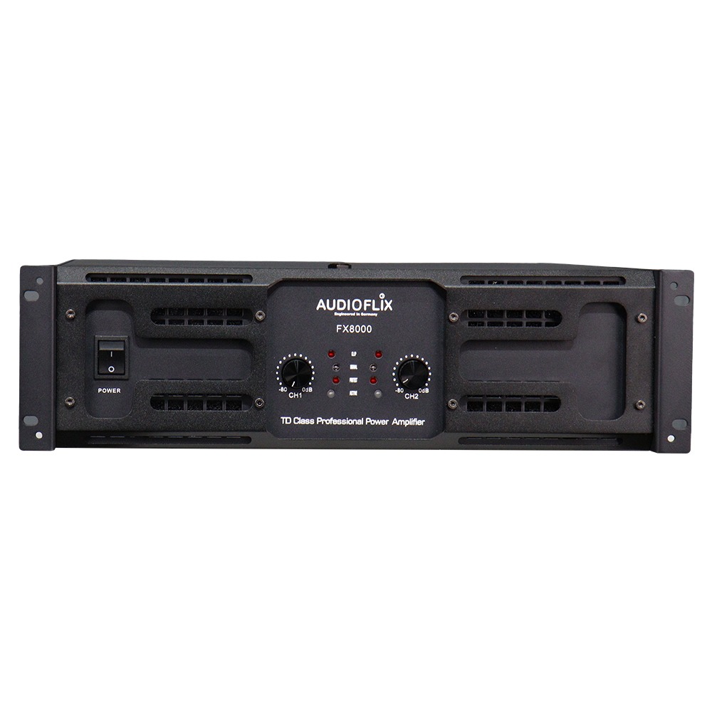 High Power DJ Amplifier FX 8000 Performance Output