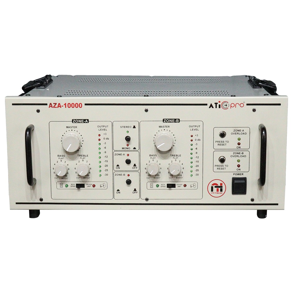 Powerful AZA 10000 Two Zone PA Amplifier for Events