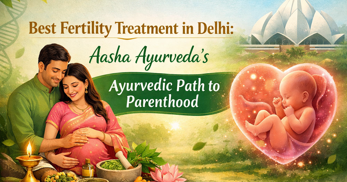 Best Fertility Treatment in Delhi: Aasha Ayurveda’s Ayurvedic Path to Parenthood