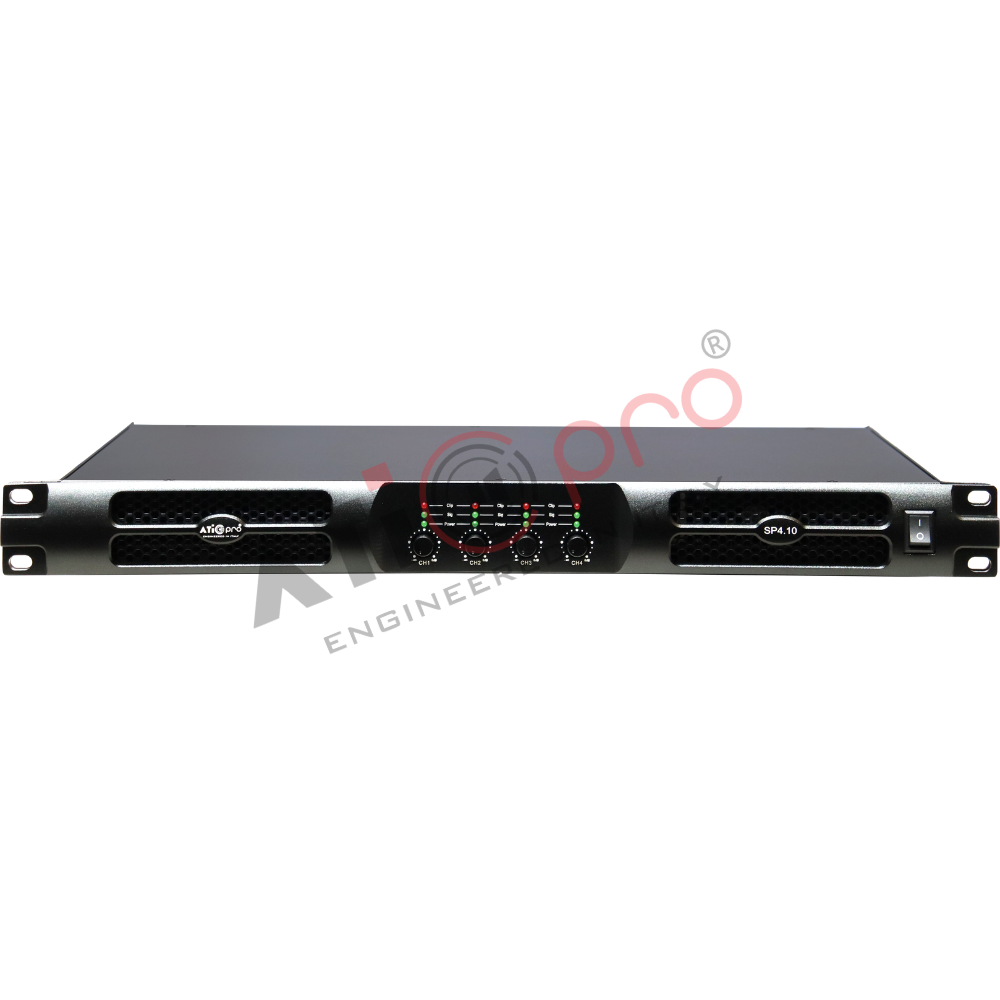 High Power Four Channel DJ Amplifier 6600 Watt