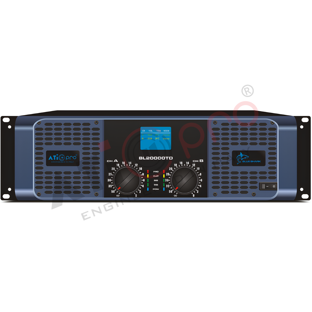 BL20000TD DJ Amplifier 2 Channel High Power Output