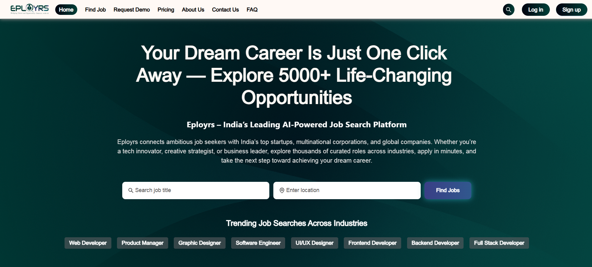 Eployrs | Bridging Talent and Opportunity smarter with AI
