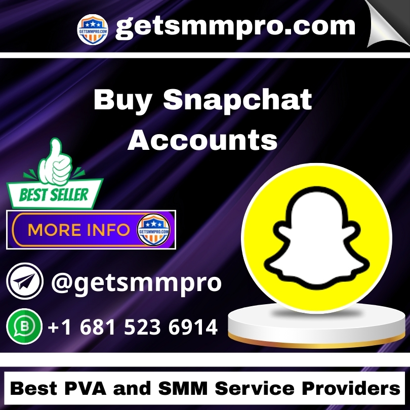 Buy Snapchat Accounts 100% Secure & Verified (2026)