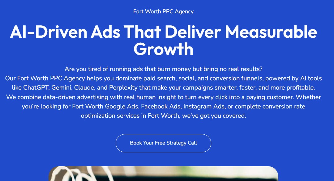 Top Fort Worth PPC Agency, TX | PPC Management Services