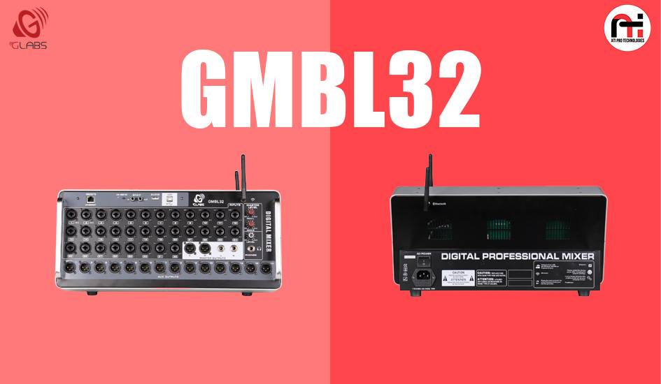 Meet the New GMBL 32 – Professional 32 Channel Digital Live Mixer