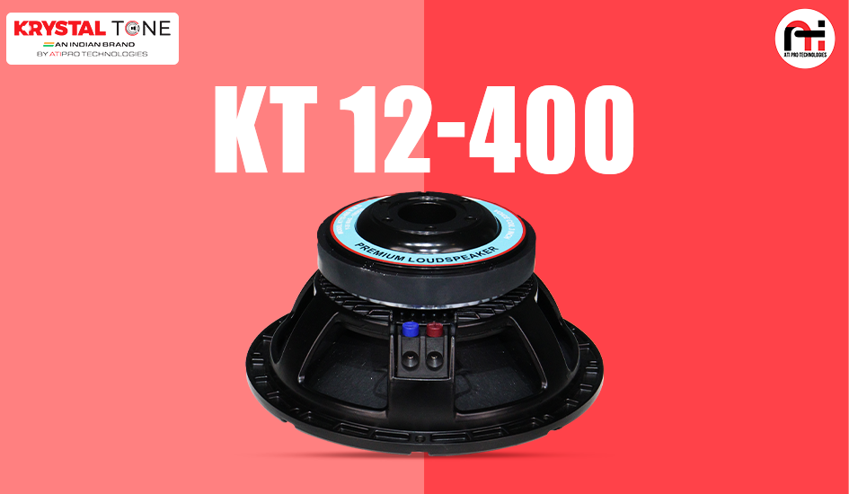Introducing KT 12-400 – The New 12 Inch 300W Ferrite DJ Speaker
