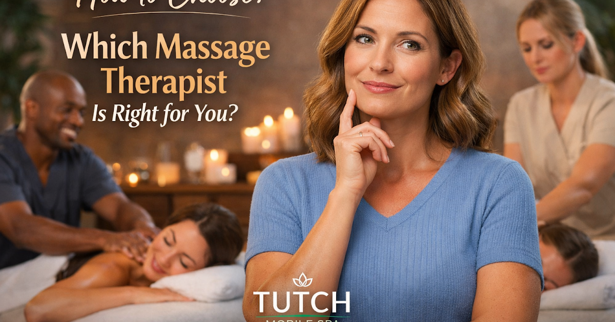 How to Choose: Which Massage Therapist Is Right for You?