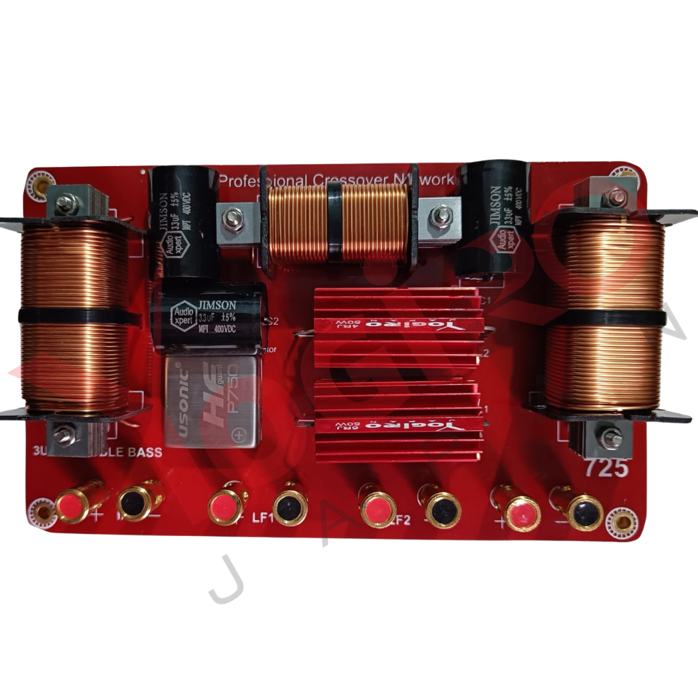 YJ-725+ 2 Way Crossover Network Plate for Speakers