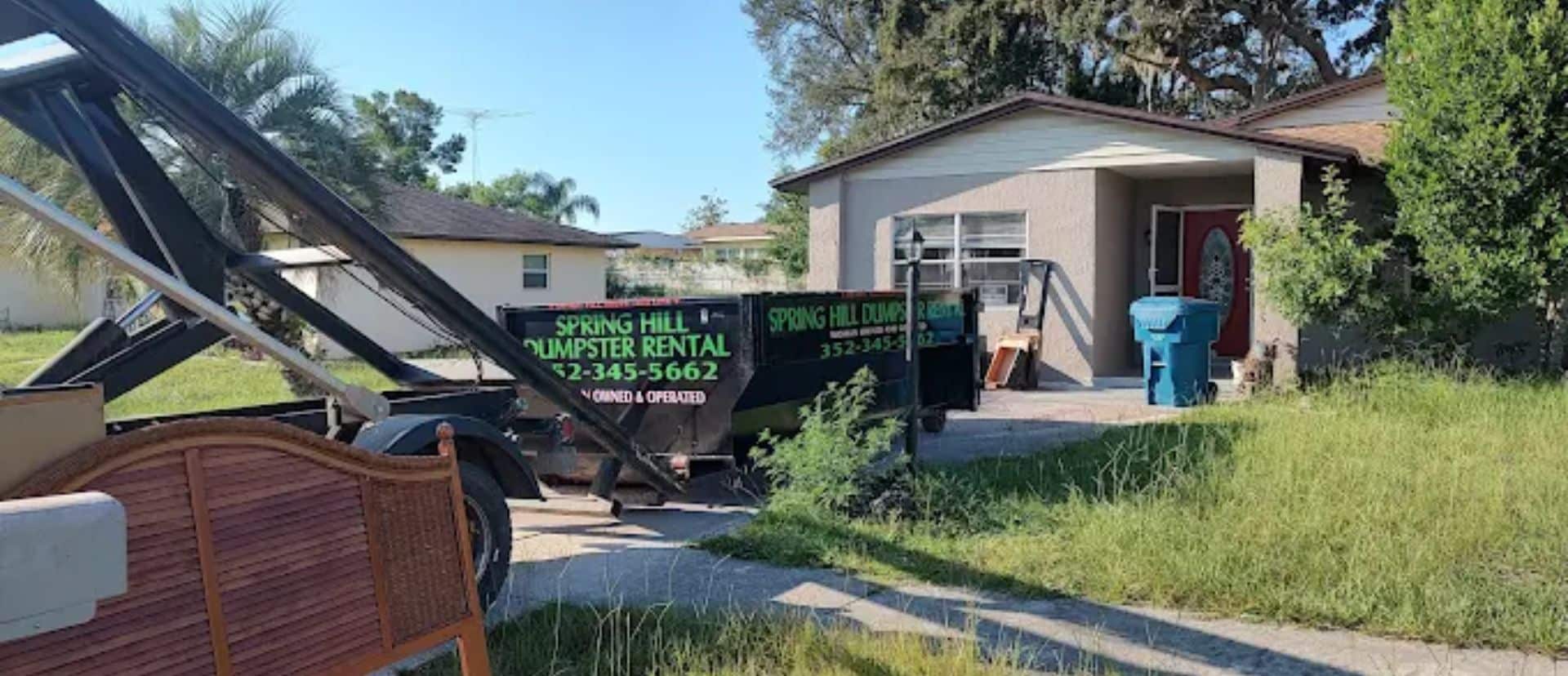 Garbage Dumpsters for Rent | Spring Hill Dumpster Rental