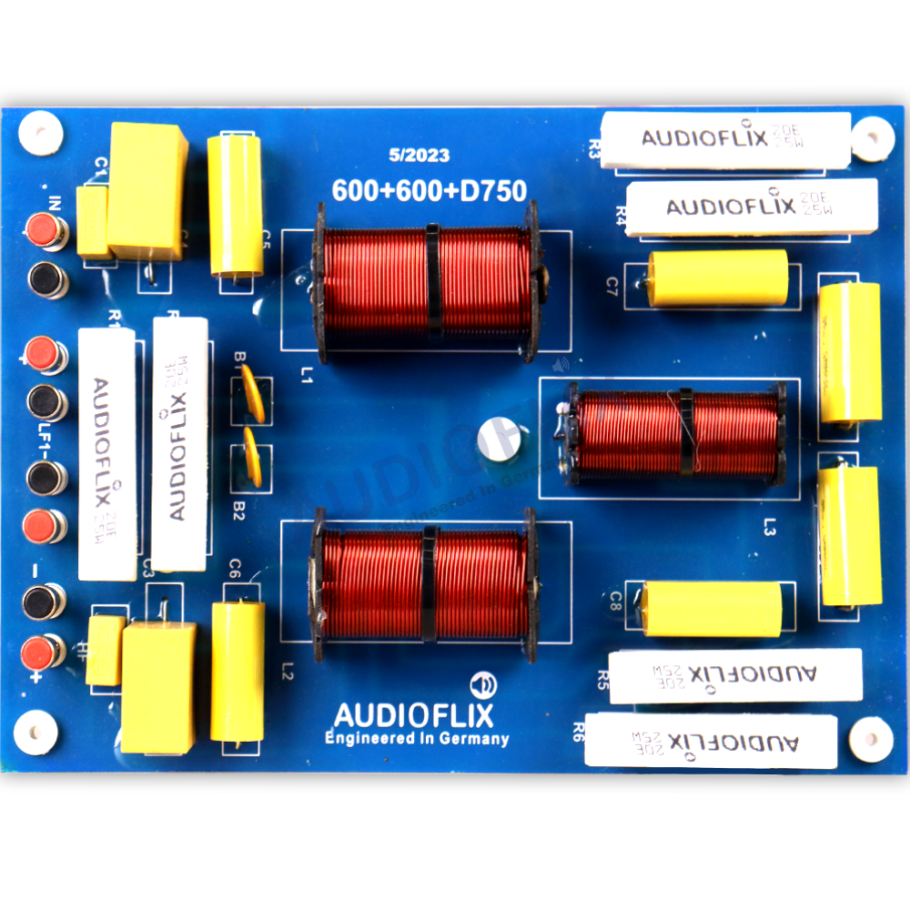 Audioflix AFX 825 Crossover Network Plate Performance