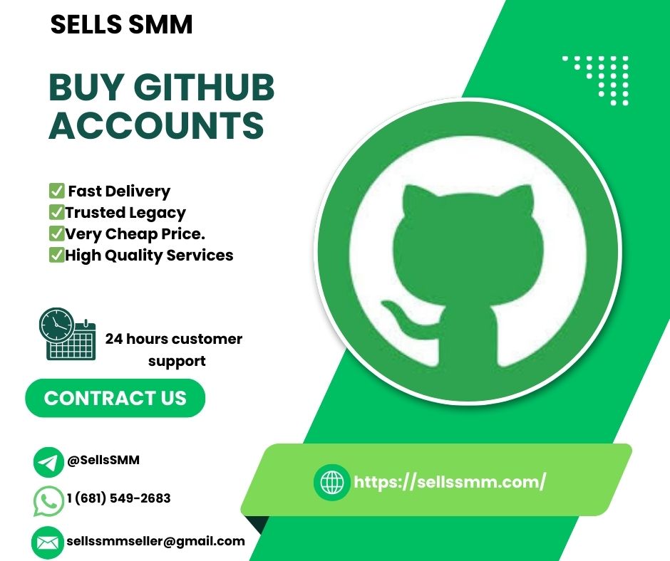Buy Github Accounts - SellsSMM