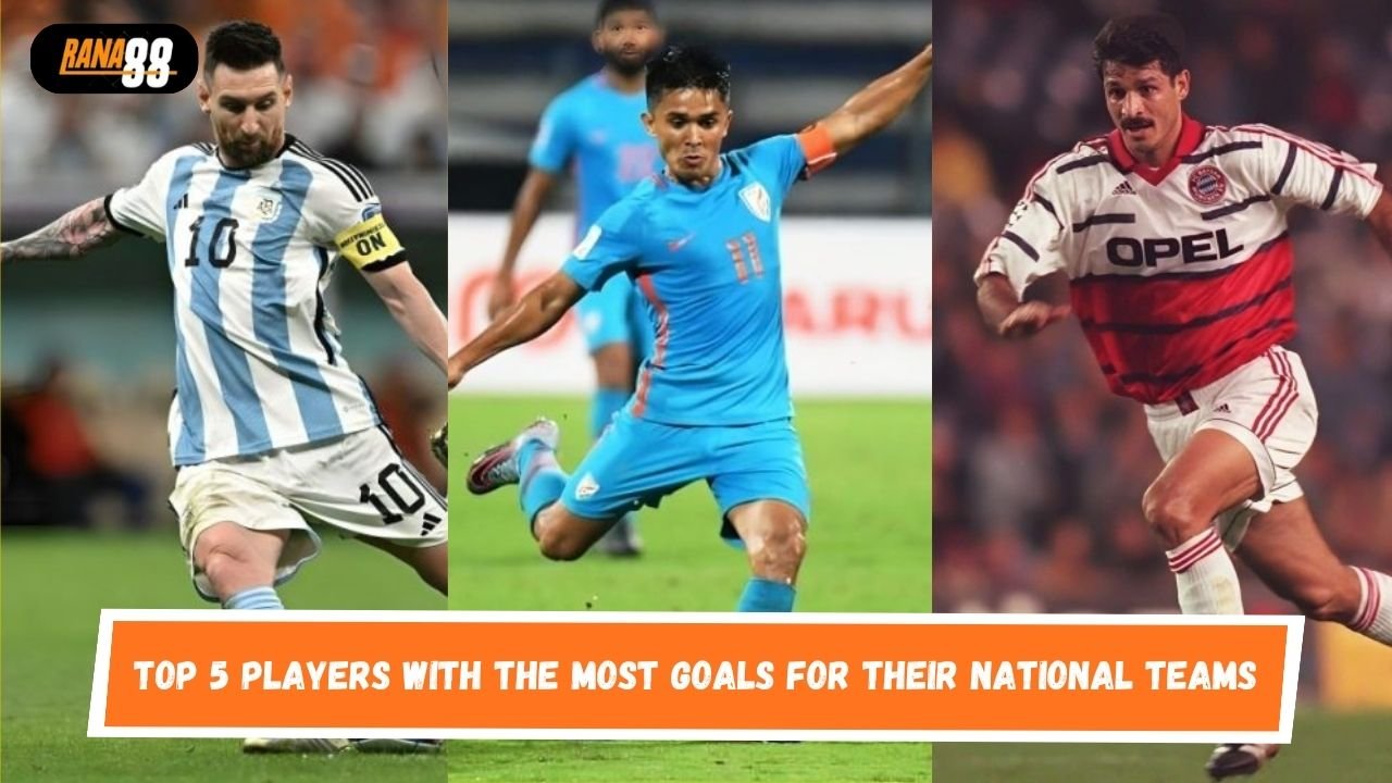 Top 5 Players With the Most Goals for Their National Teams