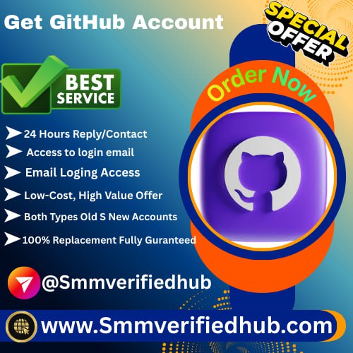 Get Aged Verified GitHub Accounts - SMM Verified HubGet Aged Verified GitHub Accounts – Trusted & Ready to Use