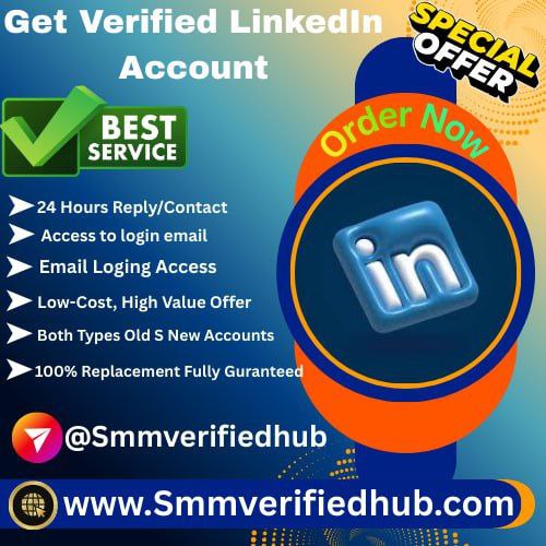 Get LinkedIn Account - SMM Verified HubGet LinkedIn Accounts – Professional Profiles for Networking