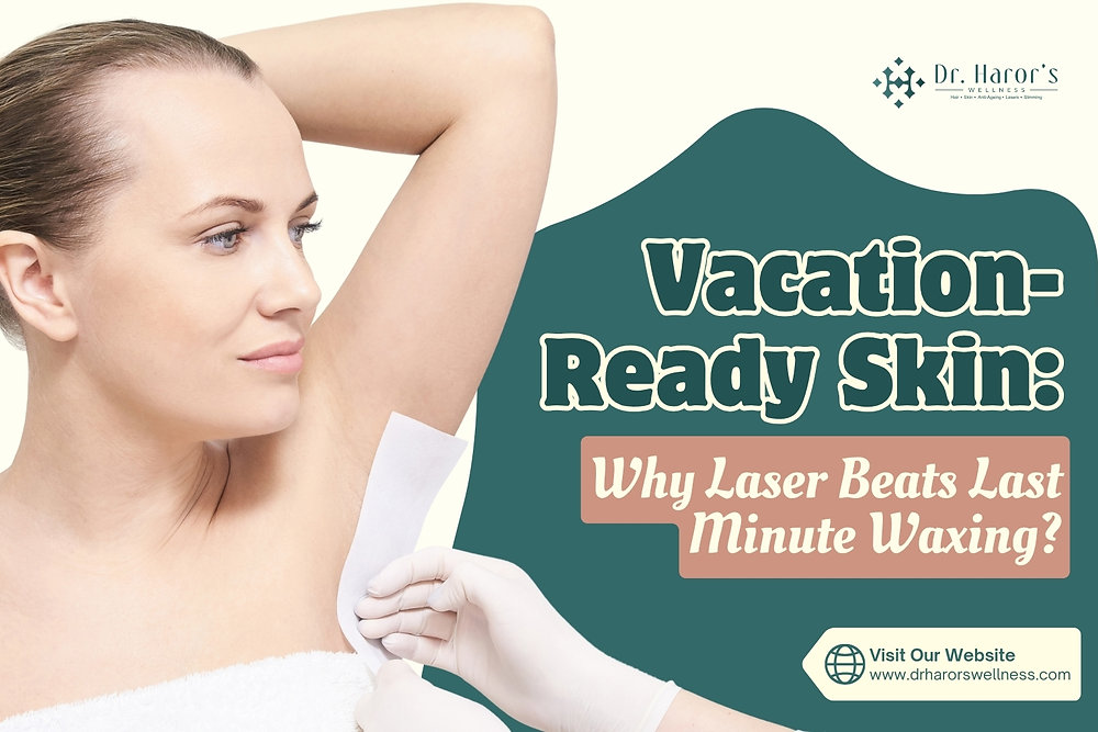 Vacation-Ready Skin: Why Laser Beats Last Minute Waxing?