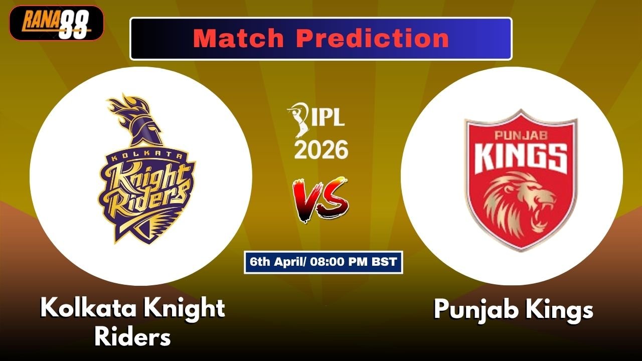 KKR vs PBKS 12th T20 Match Prediction by Rana88: Match Details, Pitch Report & Betting Tips– Who Will Win Today’s Match?