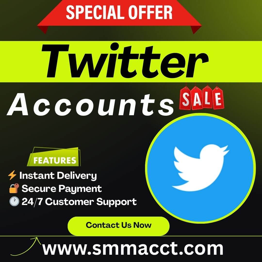 Buy Twitter Accounts - SmmAcct