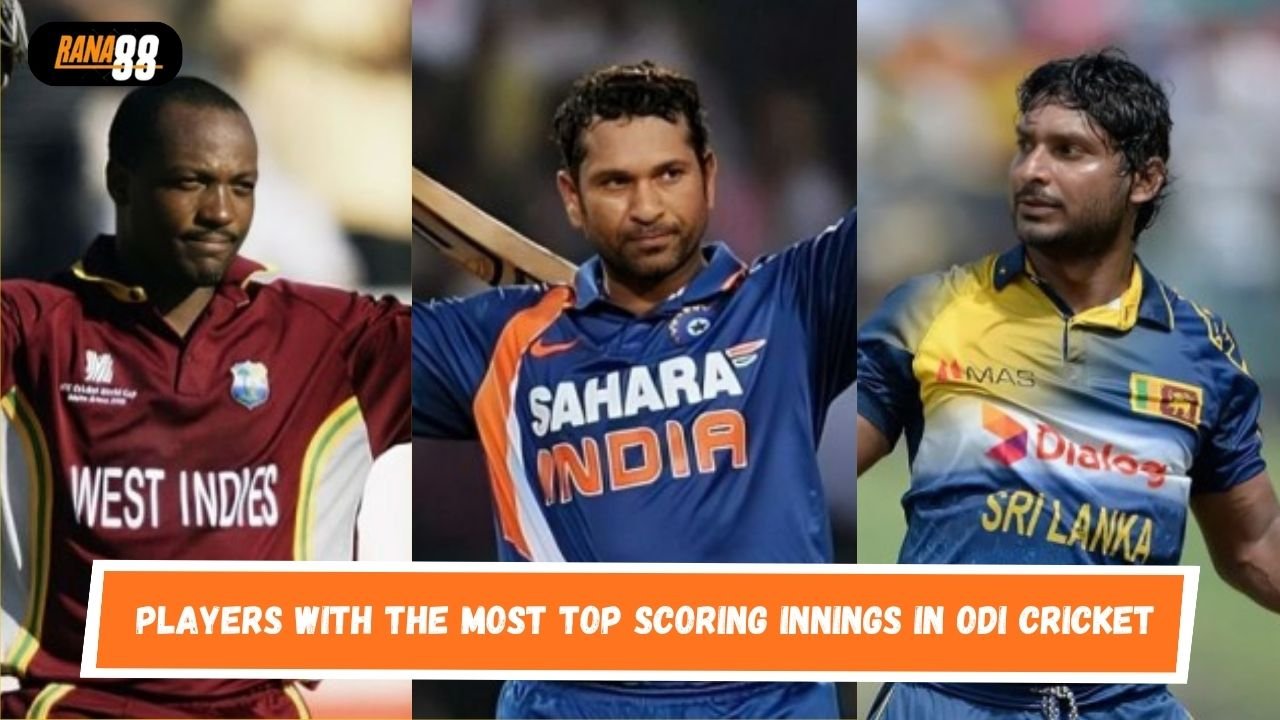 Top 10 Legendary Players With the Most Top Scoring Innings in ODI Cricket