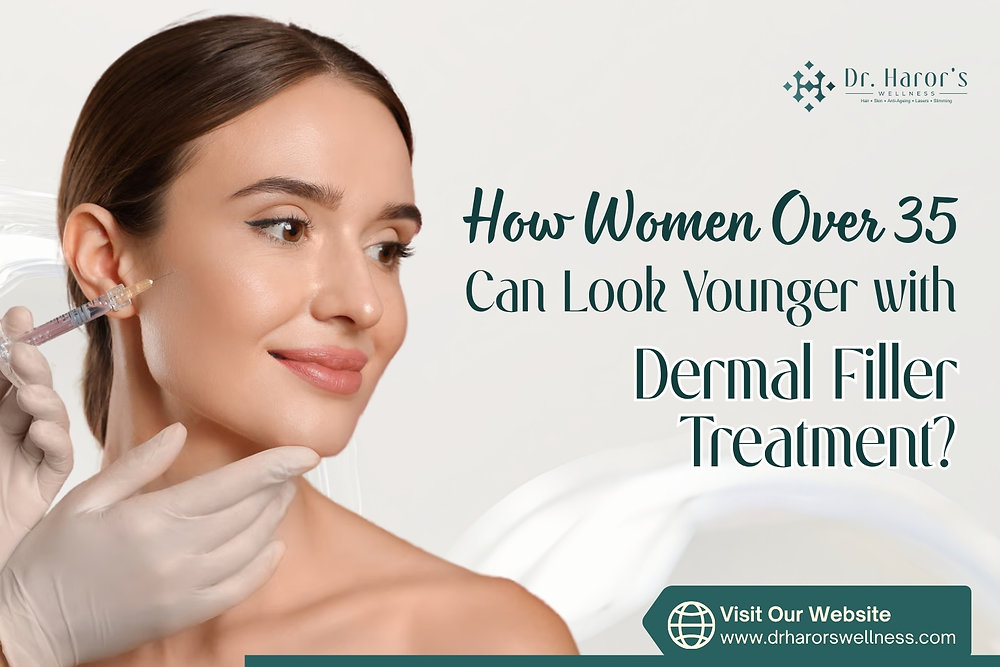 How Women Over 35 Can Look Younger with Dermal Filler Treatment?
