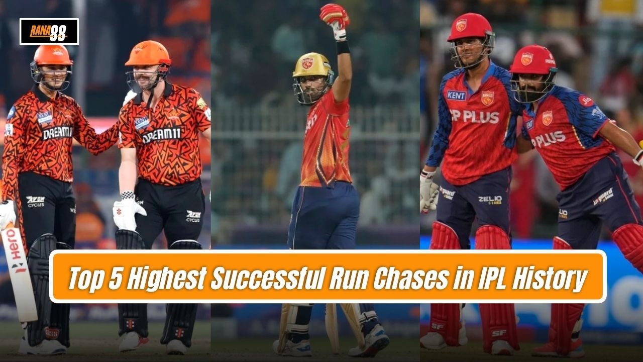 Top 5 Highest Successful Run Chases in IPL History