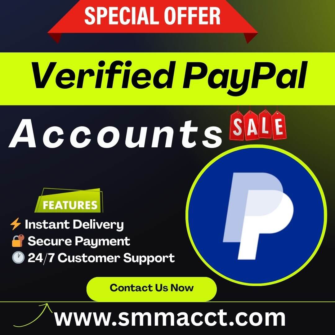 Buy Verified PayPal Account - SmmAcct
