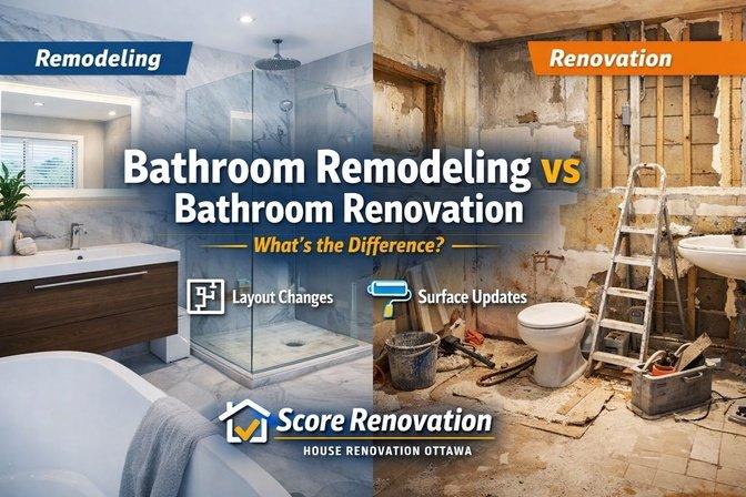 Bathroom Remodeling vs Bathroom Renovation – What’s the Difference? | Articles | Score Renovation | Gan Jing World - Technology for Humanity | Video & Movie Streaming
