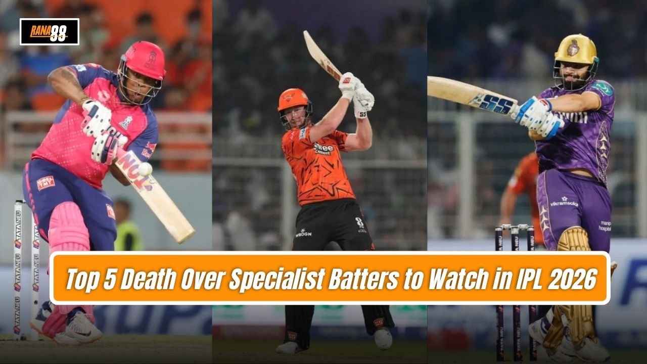 Top 5 Death Over Specialist Batters to Watch in IPL 2026