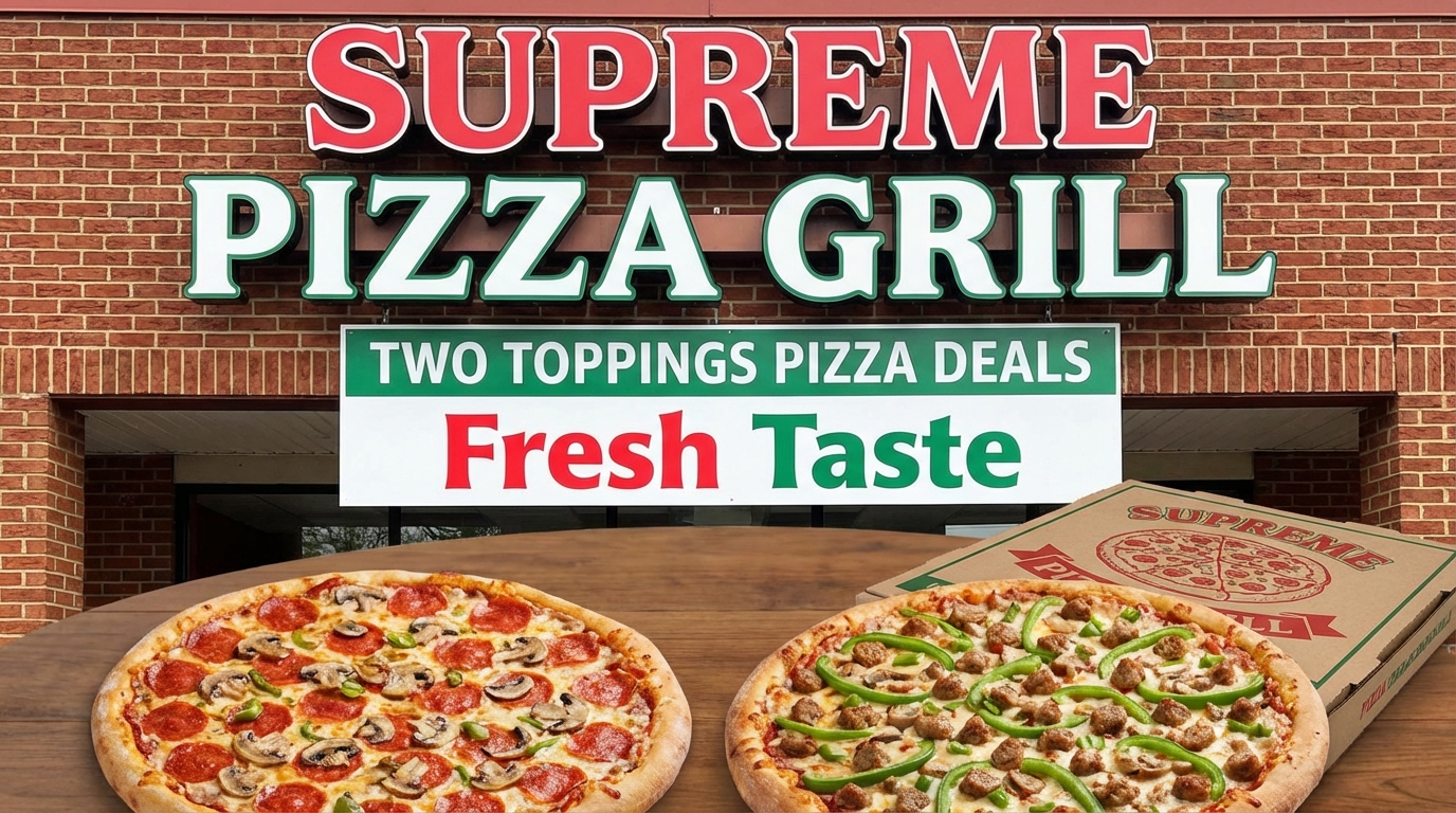 Two Toppings Pizza Deals in Woodbridge VA | Fresh Taste