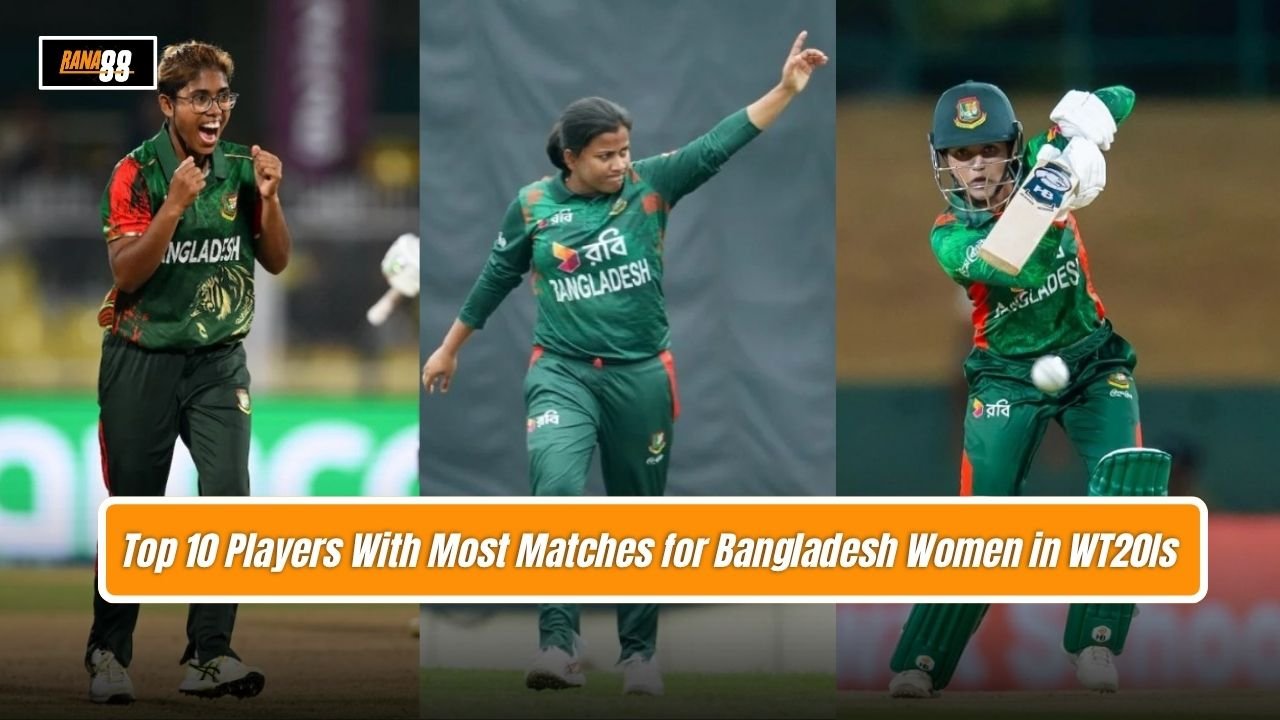 Top 10 Players With the Most Matches for Bangladesh Women in WT20Is