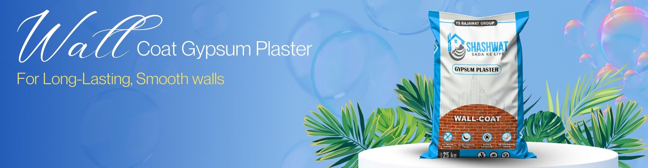 Wall-Coat Gypsum Plaster | Gypsum Plaster Manufacturers