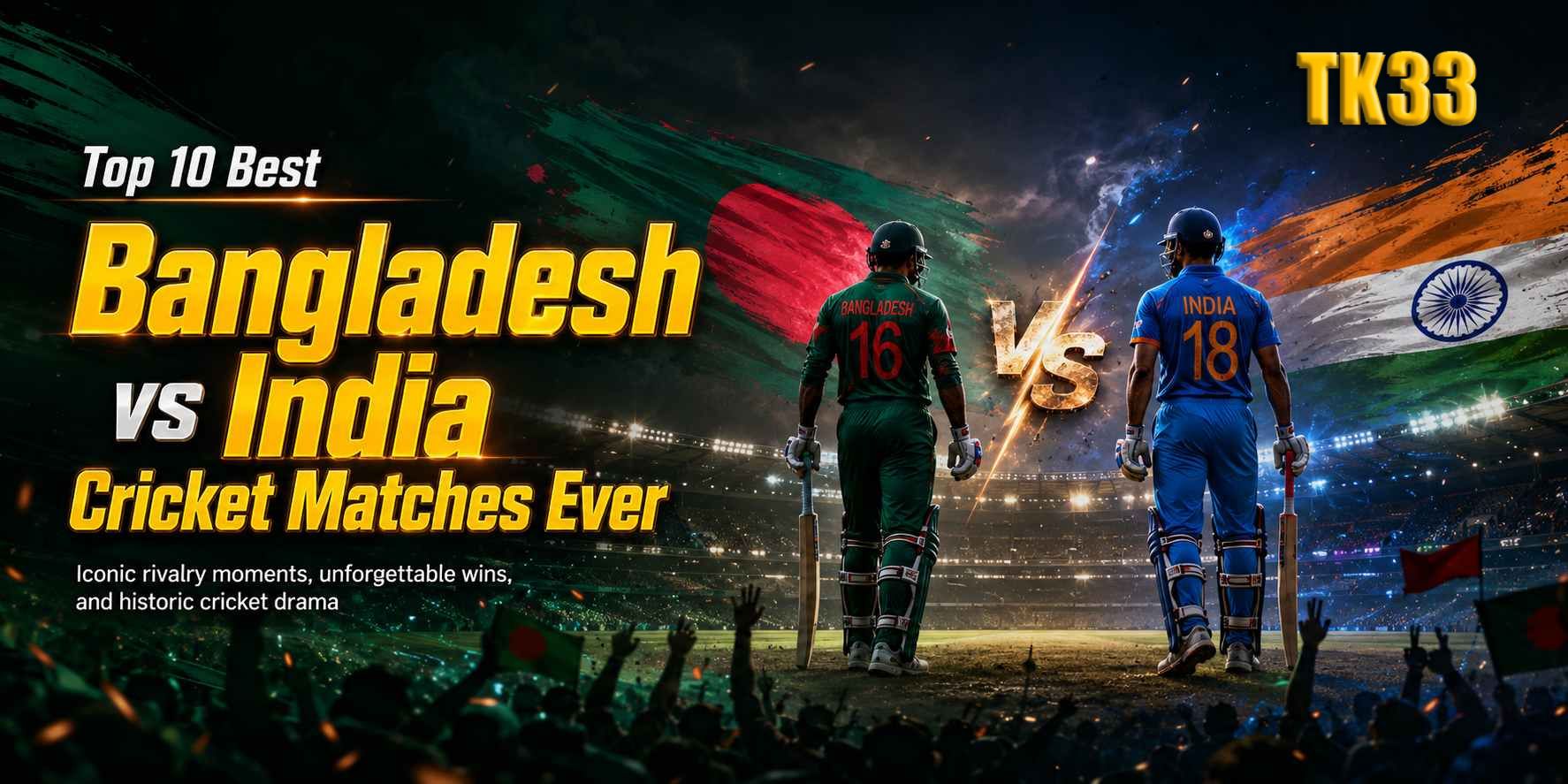 Top 10 Best Bangladesh vs India Cricket Matches Ever