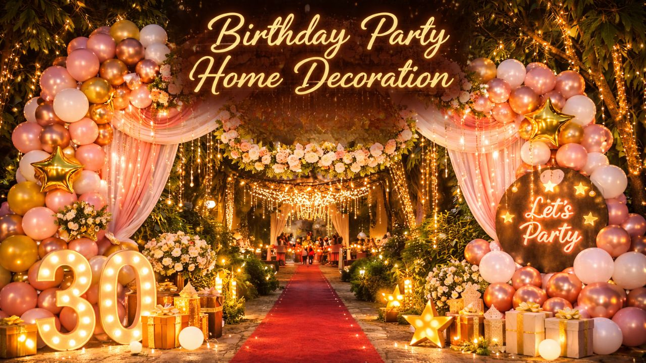 Best Birthday Party Home Decoration Ideas - Forever Decoration