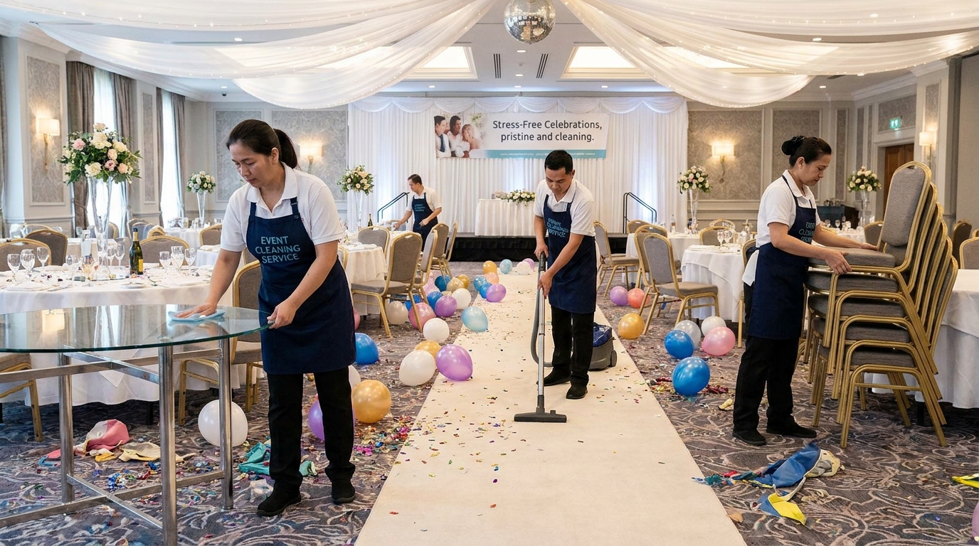 Event Cleaning Service for Stress-Free Celebrations