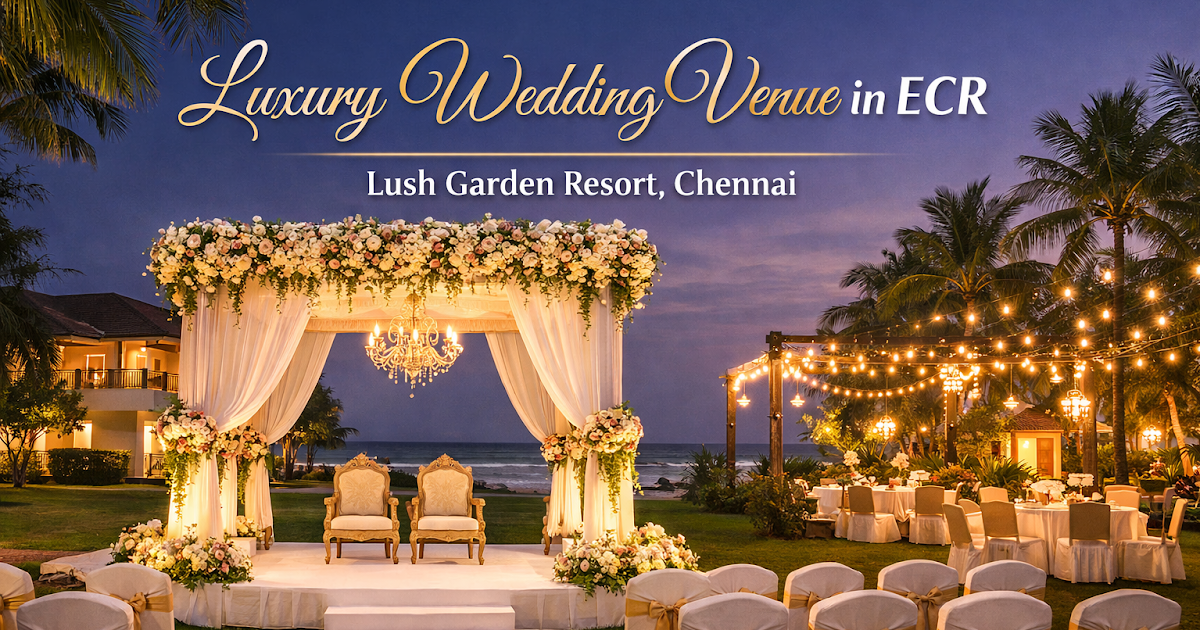 Discover the Best Outdoor Wedding Venues in ECR with Price & Top Resorts in Chennai