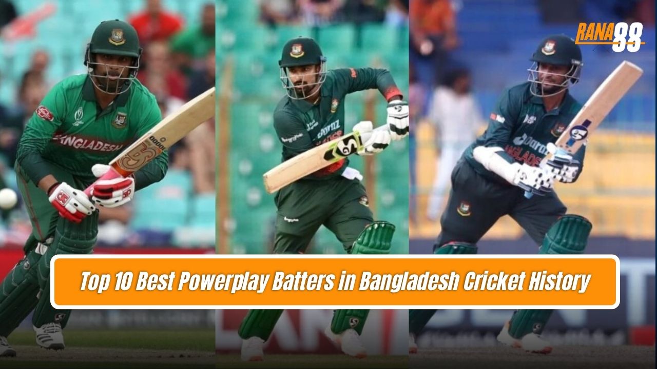 Top 10 Best Powerplay Batters in Bangladesh Cricket History