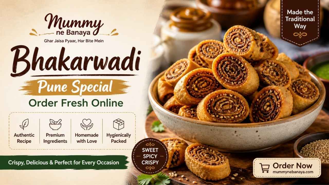 Bhakarwadi Pune Special – Order Fresh Online - Mummy Ne Banaya