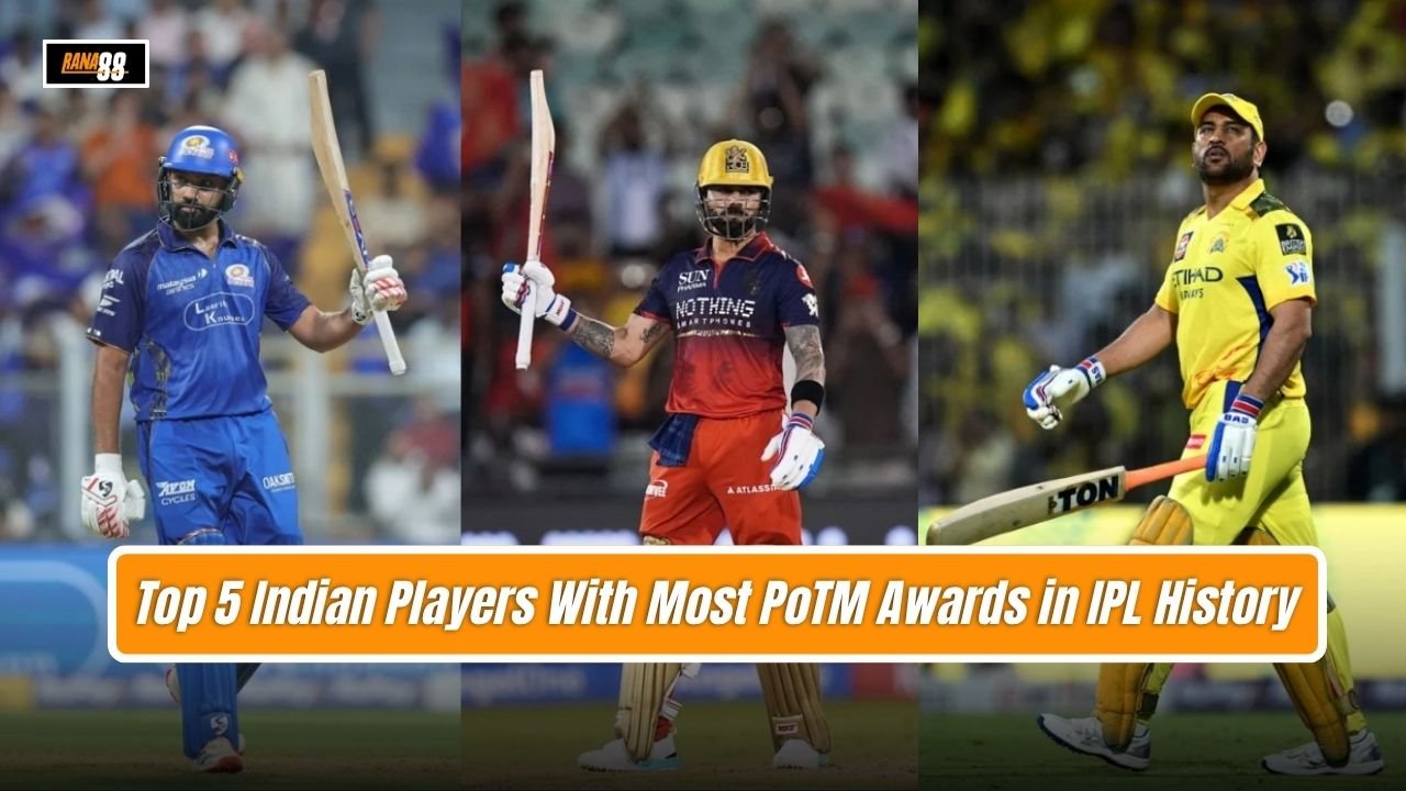 Top 5 Indian Players With Most PoTM Awards in IPL History