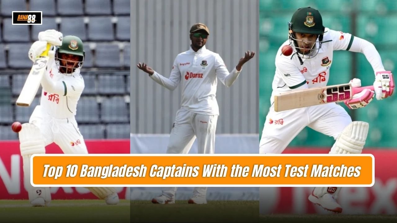 Top 10 Bangladesh Captains With the Most Test Matches